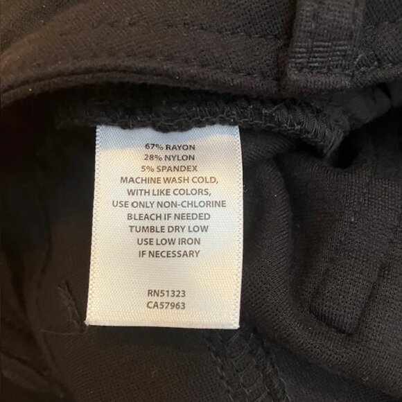 Halogen 5 pocket ponte flare pants size 12 in Black - Picture 6 of 10